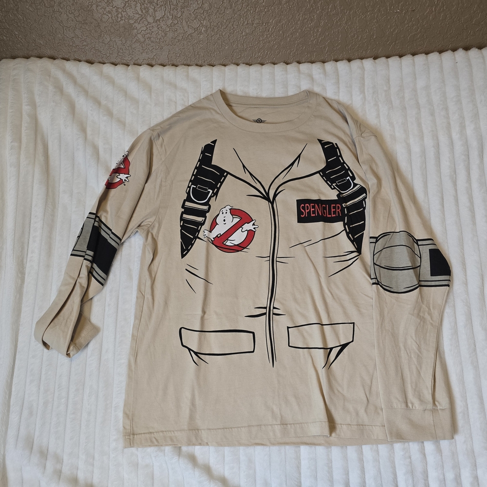 Ghostbusters Beige Graphic Tee XL